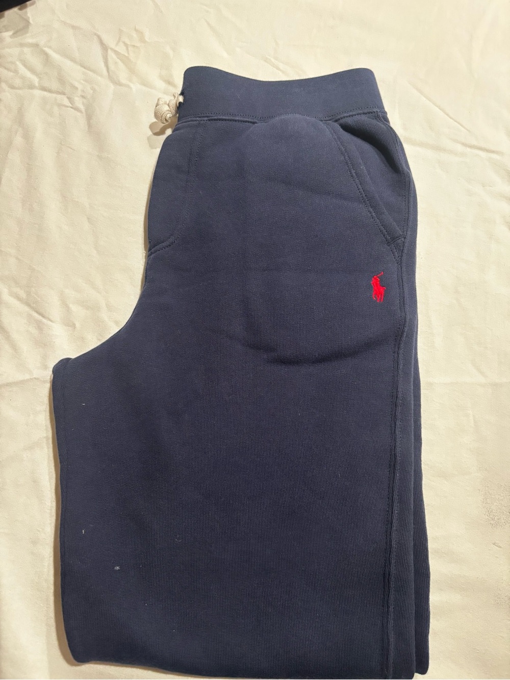 Polo by Ralph Lauren Navy Sweatpants with Red Pony